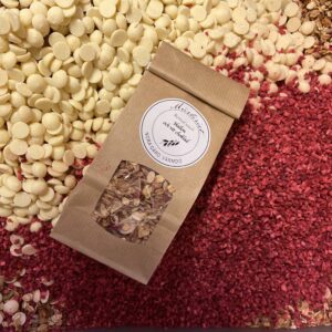 Rostad müsli m hallon & vit choklad 460g